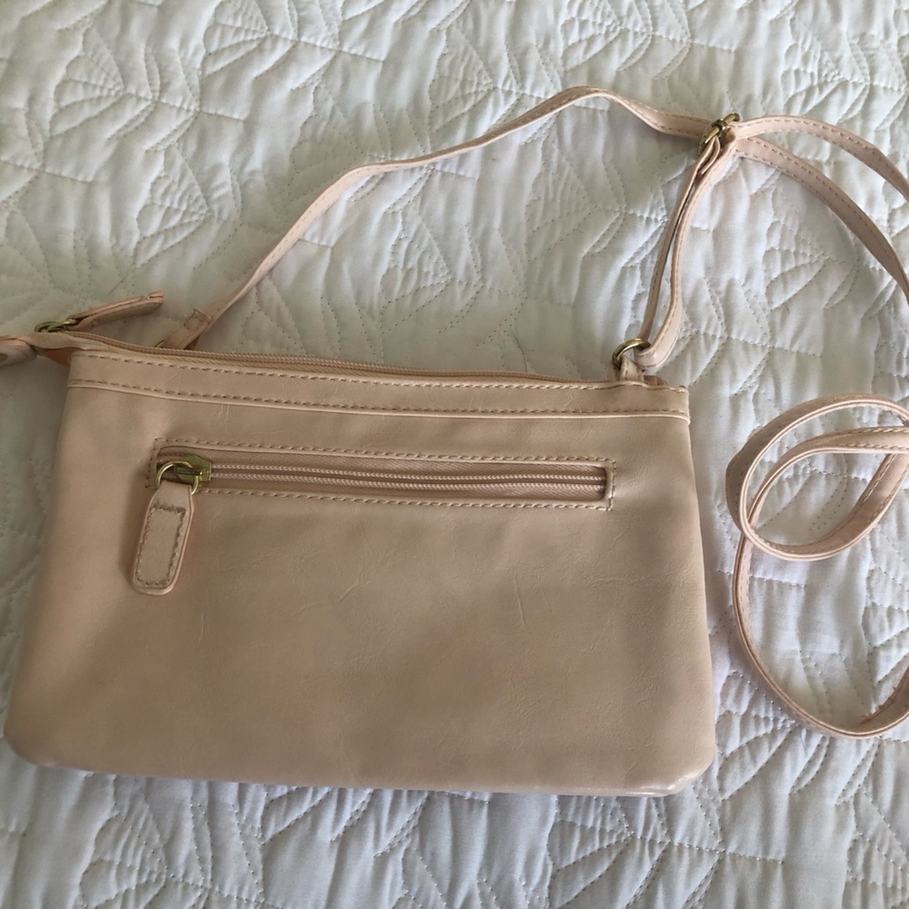 Baby Pink Simple Shoulder Purse; barely used - Picture 2 of 4